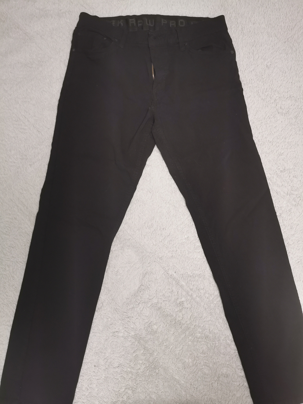 Slim Men's Black Pants